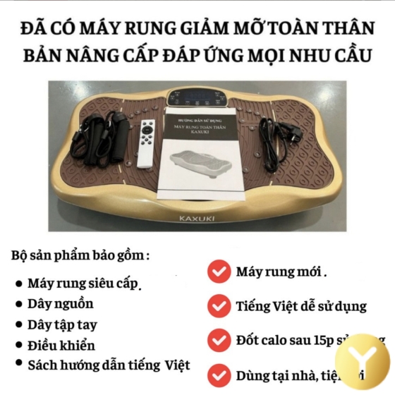 MÁY RUNG TOÀN THÂN K6-999 CẤP ĐỘ RUNG